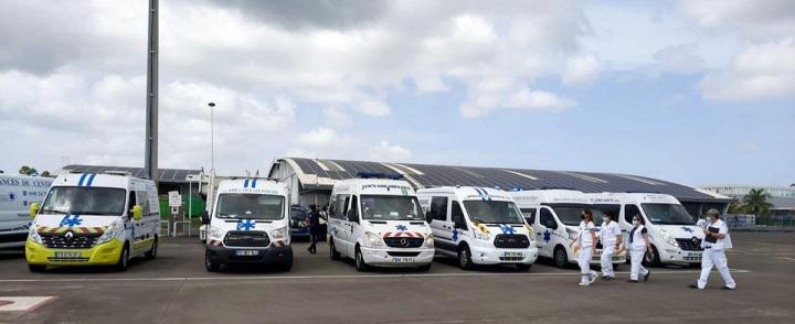 Évacuation sanitaire Guadeloupe