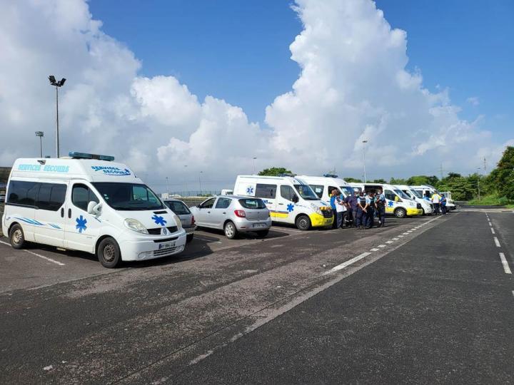 Évacuation sanitaire Guadeloupe